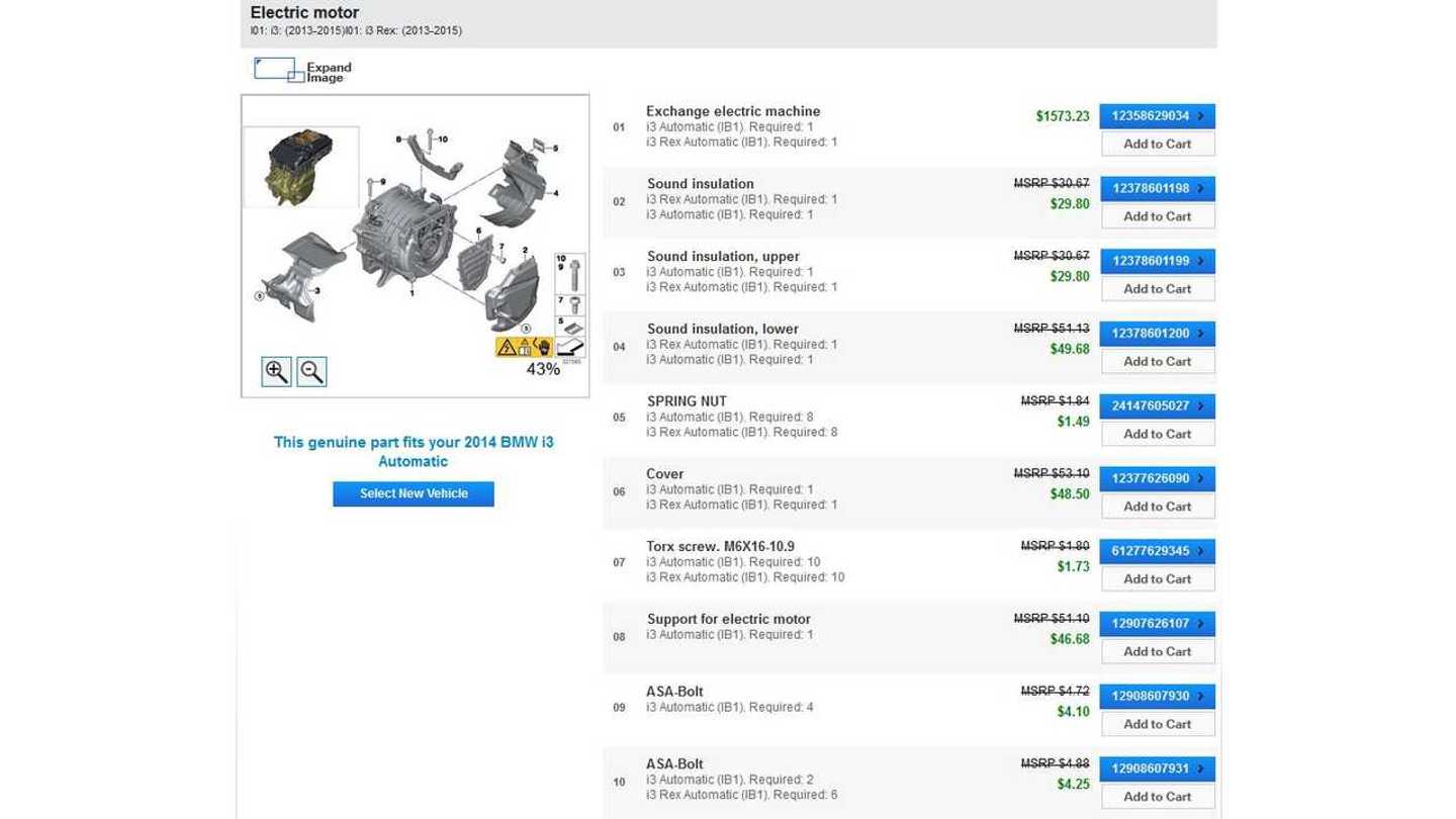 BMW i3 Battery Module Costs 1,715.60 8 Modules Per Car Total Cost