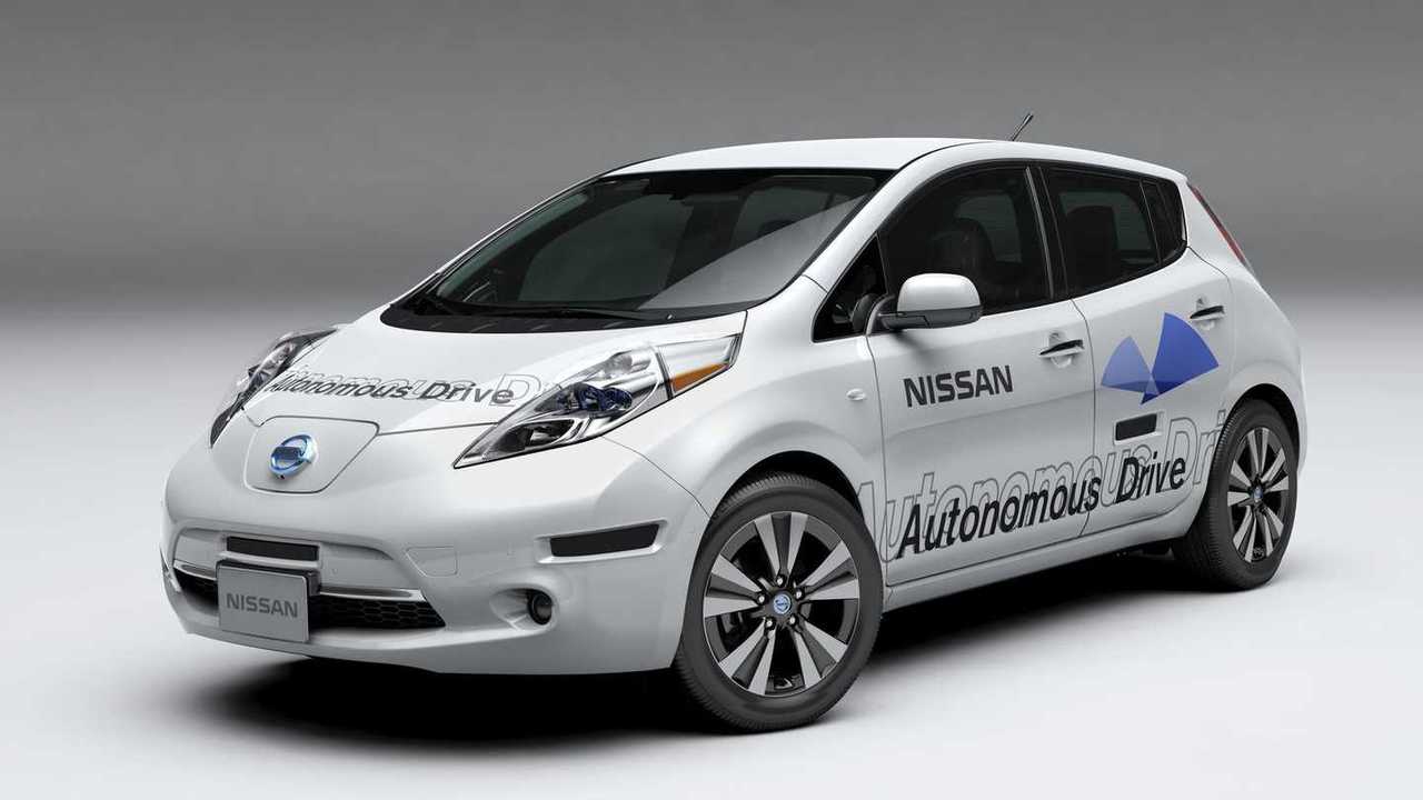 Next Generation Nissan Leaf Ilrated In 60 Kwh Ids Concept Autonomous Nissan Leaf Was The Base