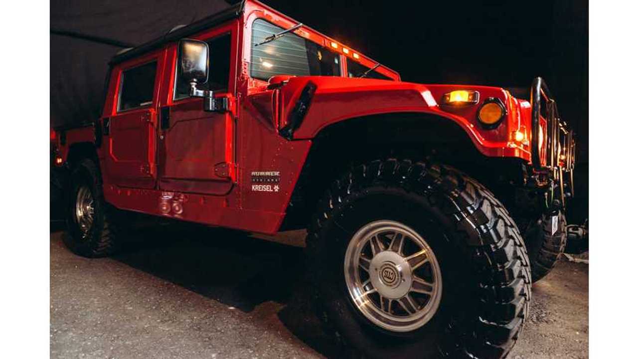 Electric Hummer By Kreisel Makes Its Driving Debut Video