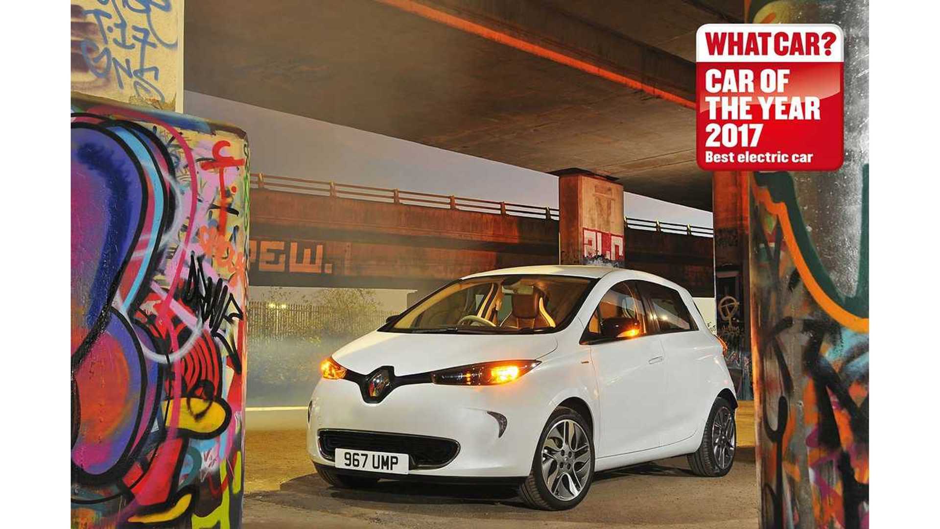 Renault Zoe Wins 2017 What Car Best Ev Award For Fourth Consecutive Renault Zoe Wins 2017 What Car Best Ev Award For Fourth Consecutive Year