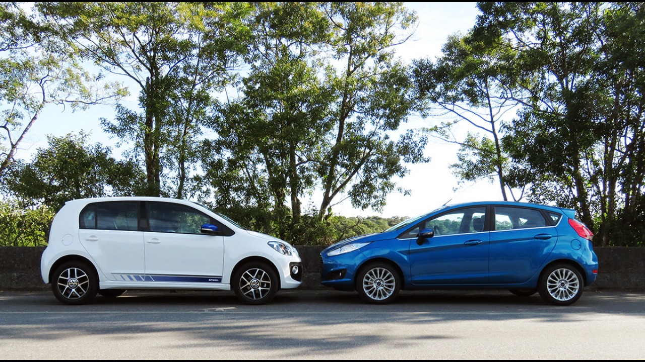 Teste CARPLACE: Fiesta EcoBoost e up! TSI, os 1.0 turbo vieram para ficar