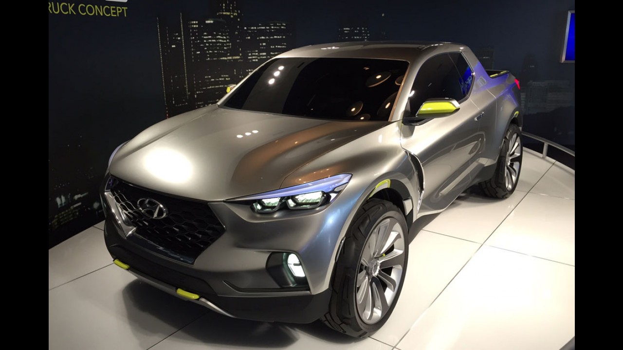 Hyundai considera produzir picape Santa Cruz após boa aceitação do público