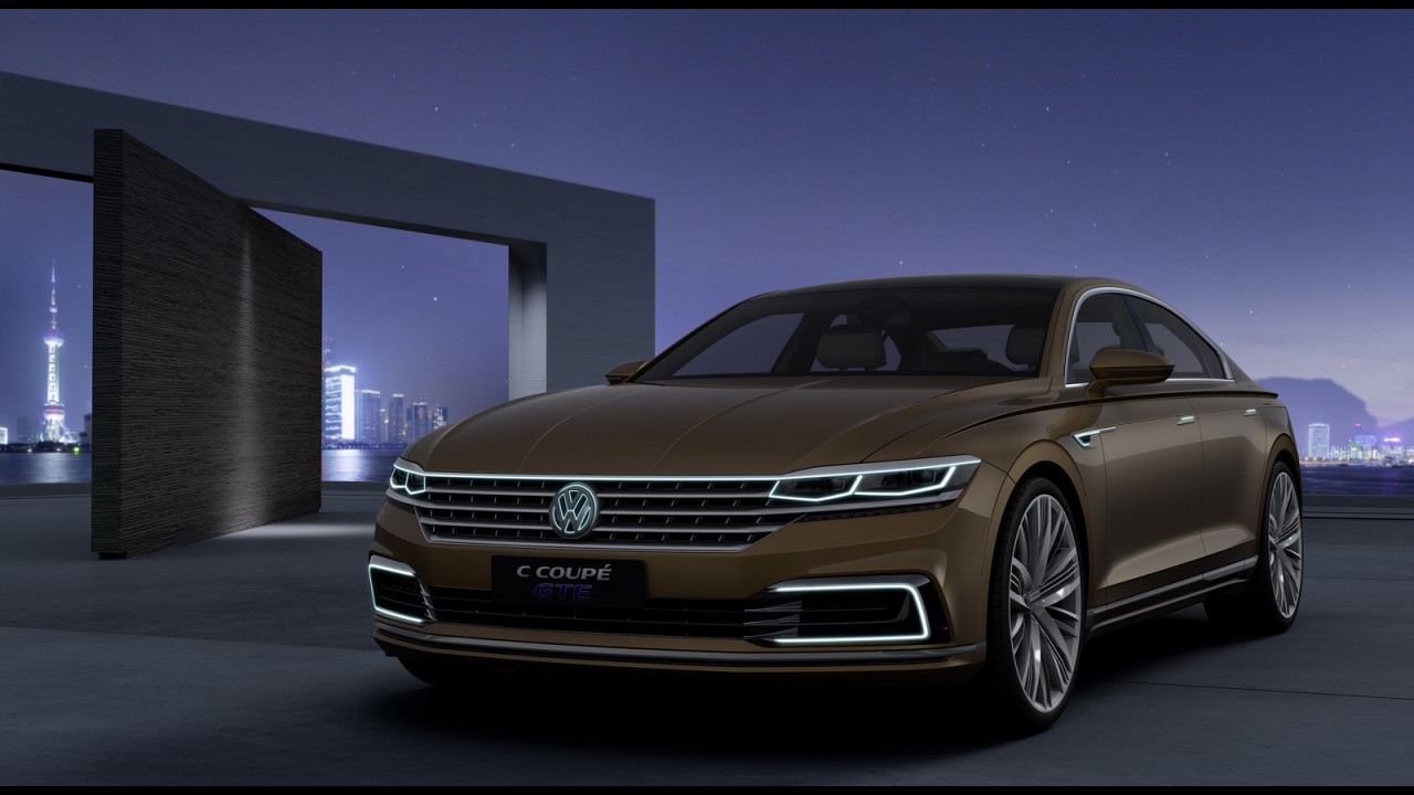 VW C Coupé GTE antecipa nova geração do Phaeton no Salão de Xangai