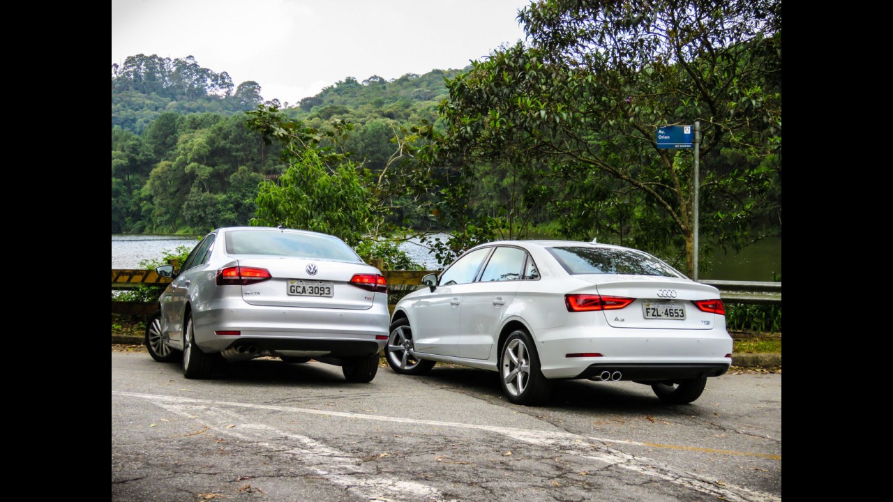 Teste CARPLACE: novo VW Jetta 1.4 TSI desafia o "primo rico" Audi A3 Sedan