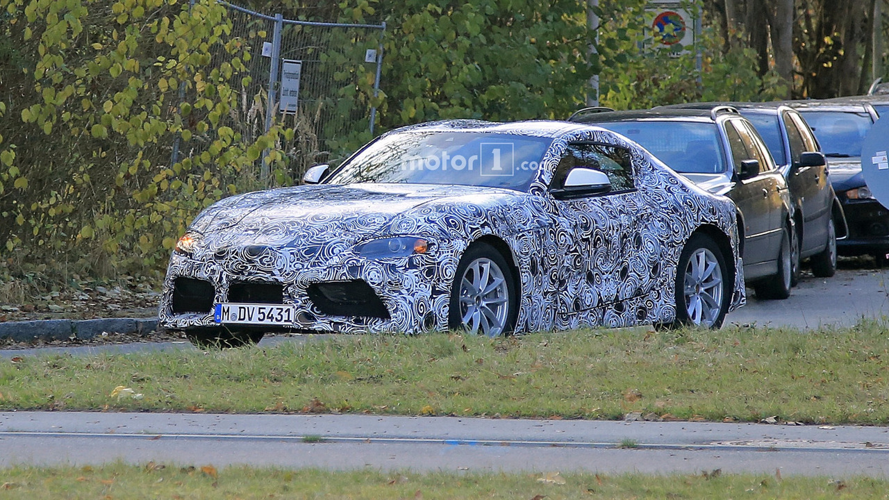 2018 Toyota Supra spy photo