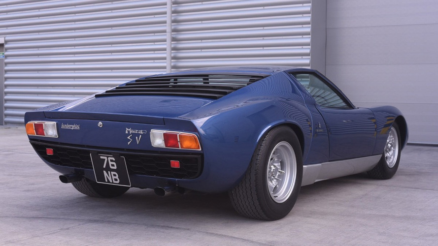 Rod Stewart'ın sahibi olduğu 1971 model Lamborghini Miura