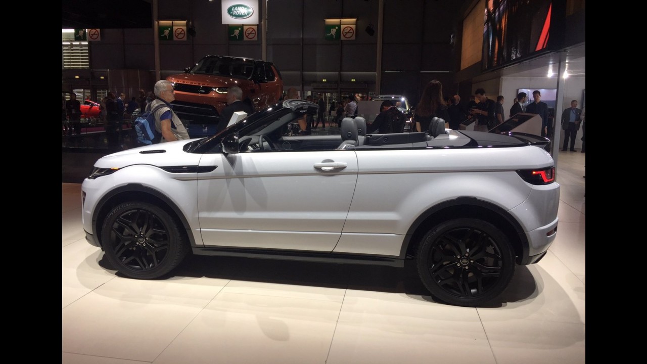 Range Rover Evoque conversível terá pré-venda no Salão do Automóvel por R$ 292.500