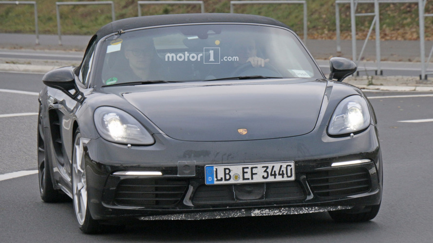 2018 Porsche 718 Boxster GTS casus fotoğrafları