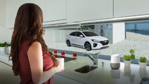 Hyundai Ioniq Electric and Google Home