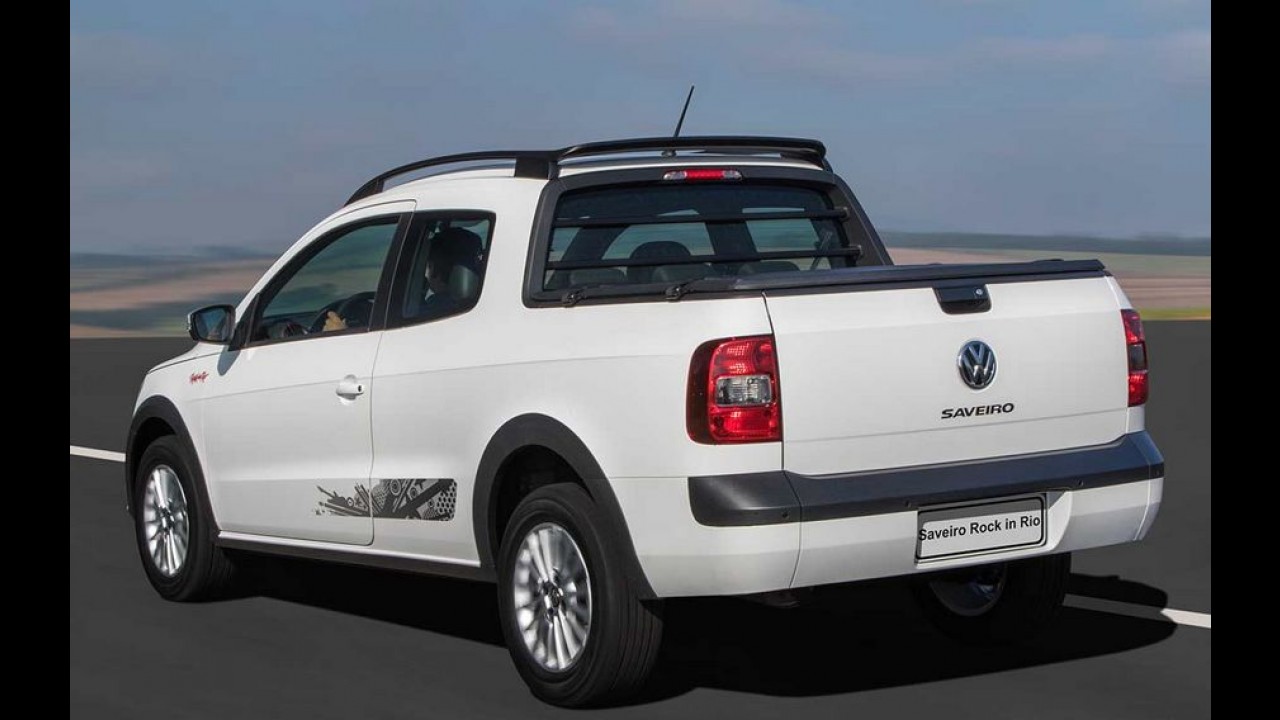 Depois de Gol e Fox, VW Saveiro ganha série Rock in Rio por R$ 60.390