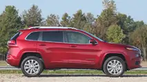 2017 Jeep Cherokee Overland profile
