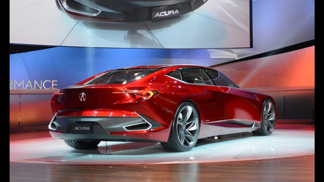 Salão de Detroit: Acura Precision mostra design "afiado" para encarar Lexus