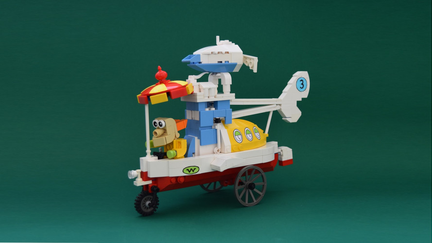Wacky Races in Lego form