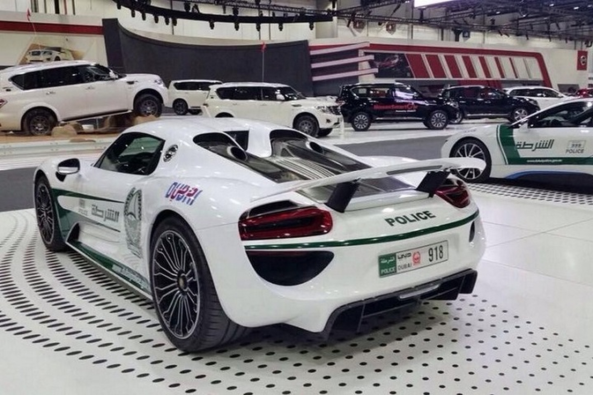 Dubai Police Add Porsche 918 Spyder to Their Supercar Fleet