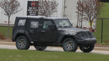 2018 Jeep Wrangler spy photos
