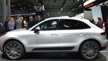 Porsche Macan with four-cylinder engine live in New York