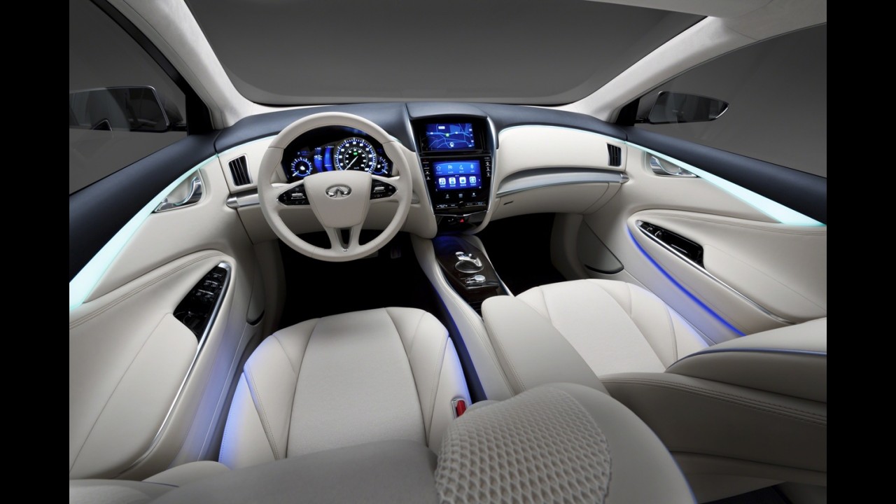 Versão de luxo do Nissan Leaf, Infiniti LE Concept entrará em produção dentro de dois anos