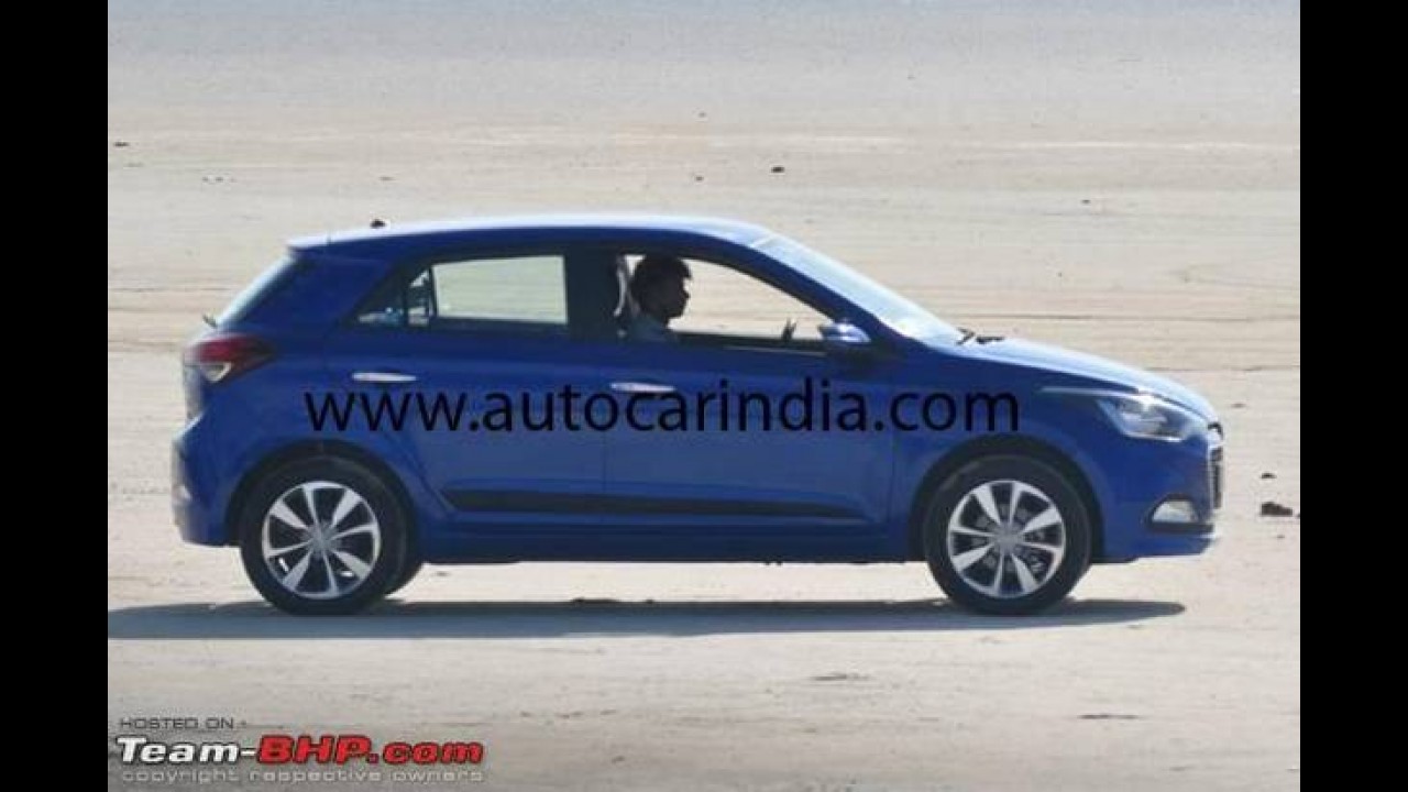 Flagra: irmão gringo do HB20, novo Hyundai i20 surge sem camuflagem