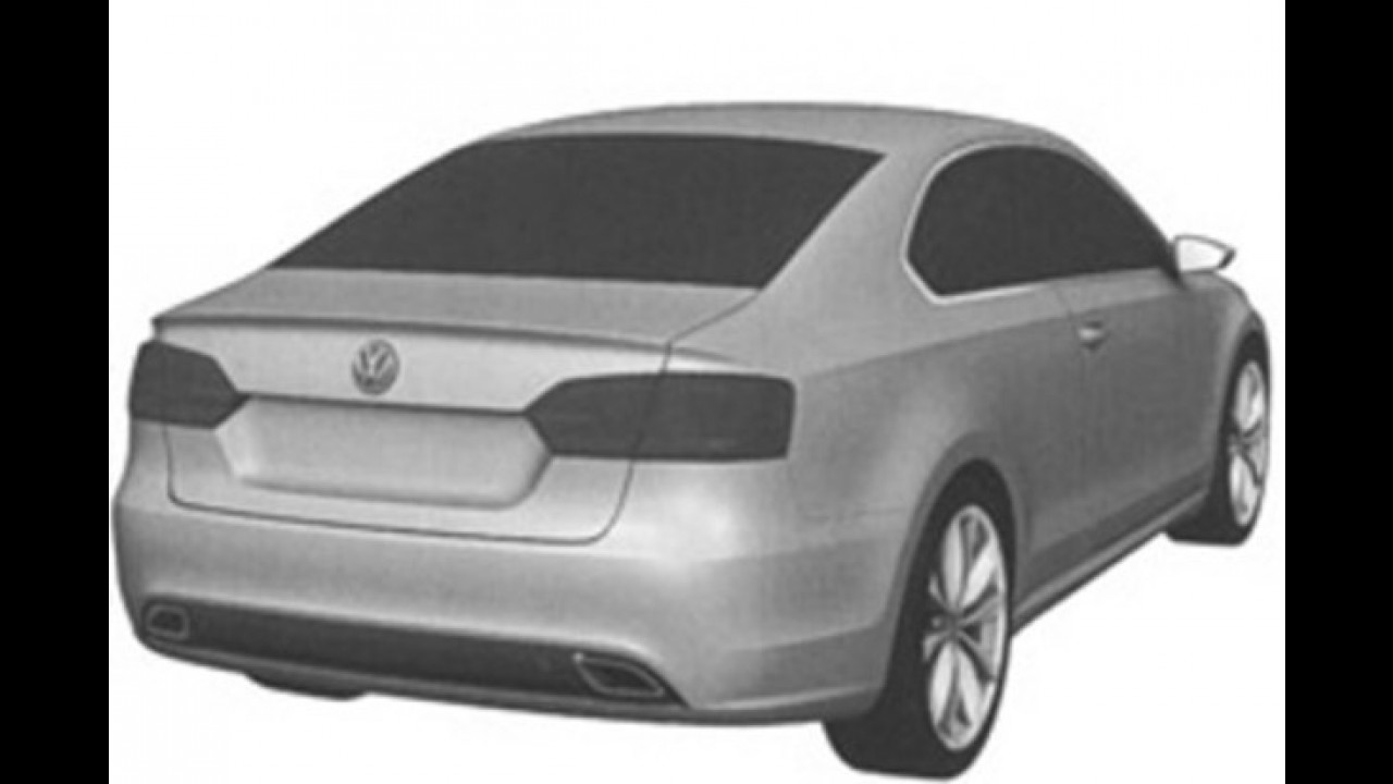Novo Jetta Coupé? Imagens do registro de patentes indicam nova versão