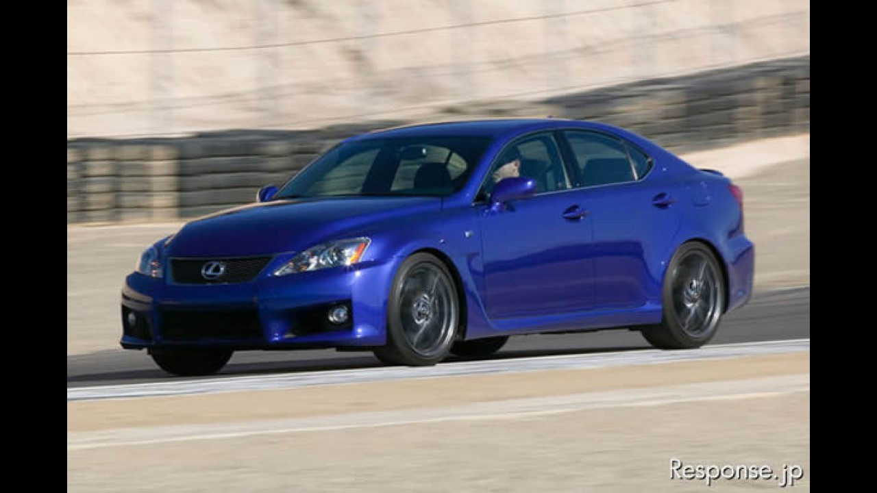 Lexus IS-F 2011: Site japonês revela fotos da versão esportiva do sedan