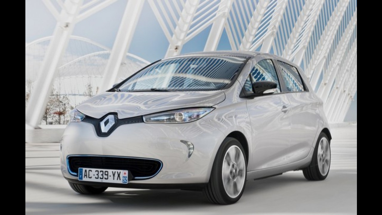 Renault Zoe alcança 5 estrelas no EuroNCAP