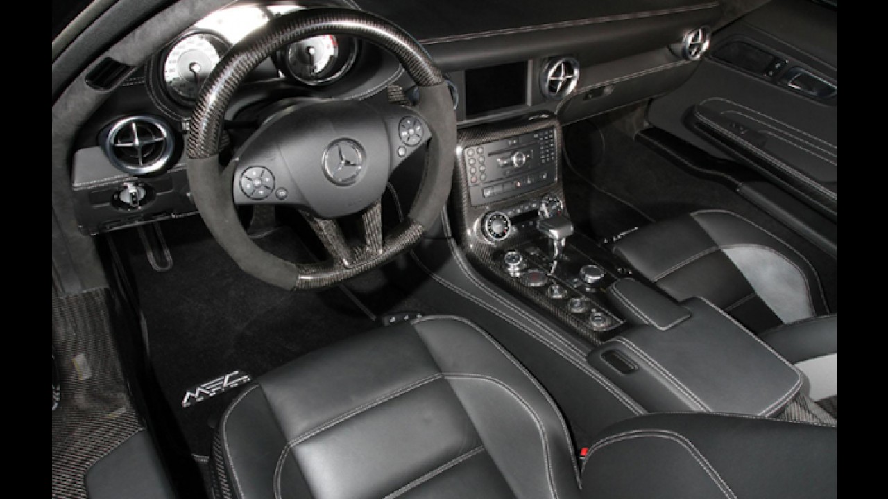 Mercedes-Benz SLS AMG recebe upgrade da MEC Design
