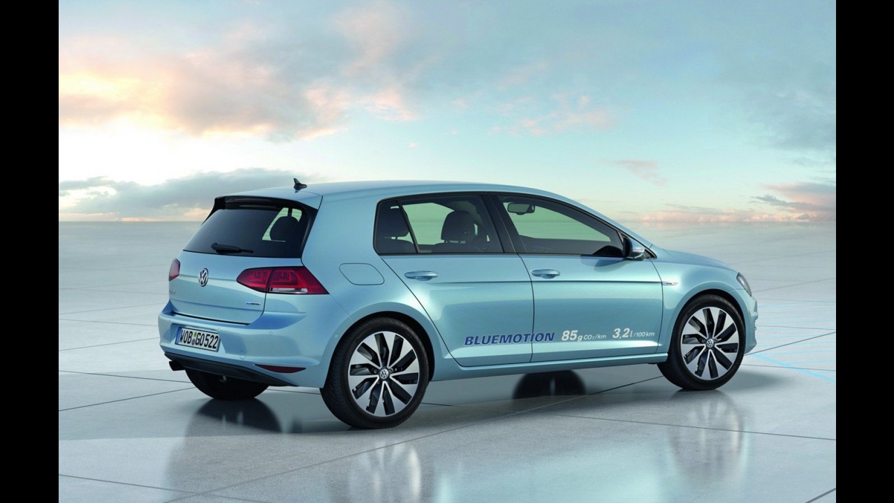 Volkswagen apresenta Golf VII BlueMotion Concept e promete consumo médio de 31,25 km/l