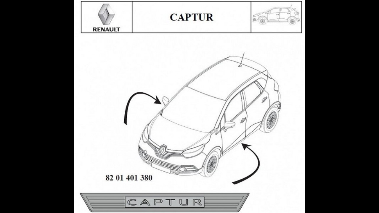 Vazam as primeiras imagens do futuro Renault Captur - Crossover será baseado no Clio IV