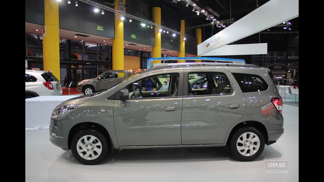 Exclusivo: Chevrolet Spin ganha central Mylink na linha 2014