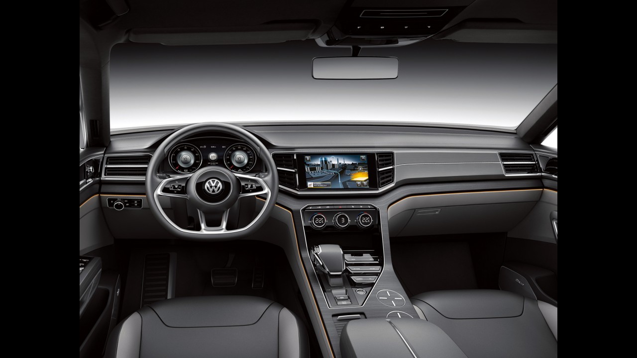 VW CrossBlue Coupé Concept antecipa detalhes do próximo Tiguan