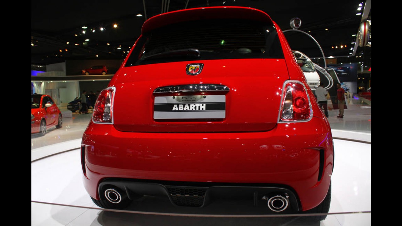 Salão SP: Fiat 500 Abarth, o foguetinho de 167 cv, chega ainda este ano