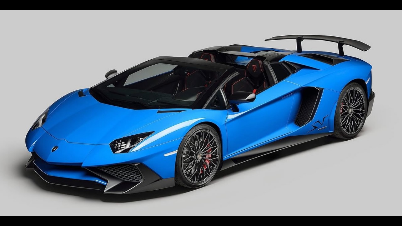 Lamborghini lança Aventador LP750-4 SV Roadster
