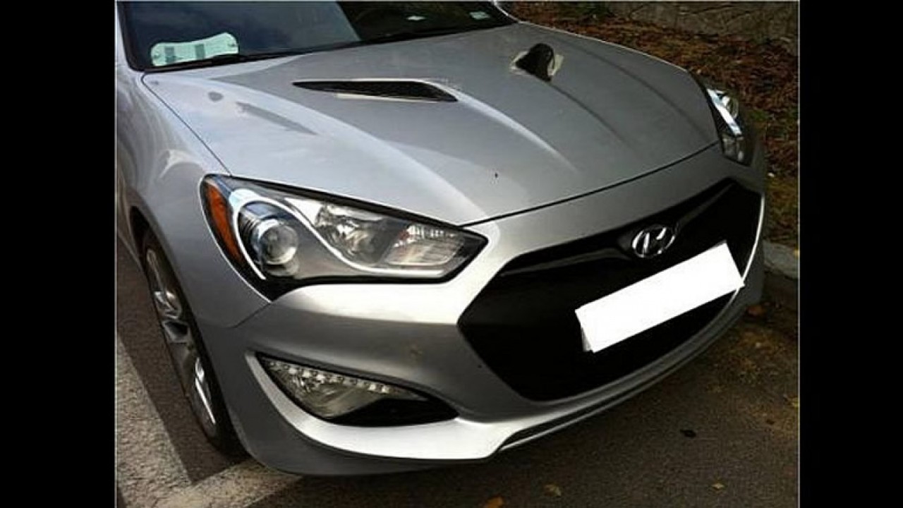 Novo Hyundai Genesis Coupé: Flagra revela todos os detalhes!