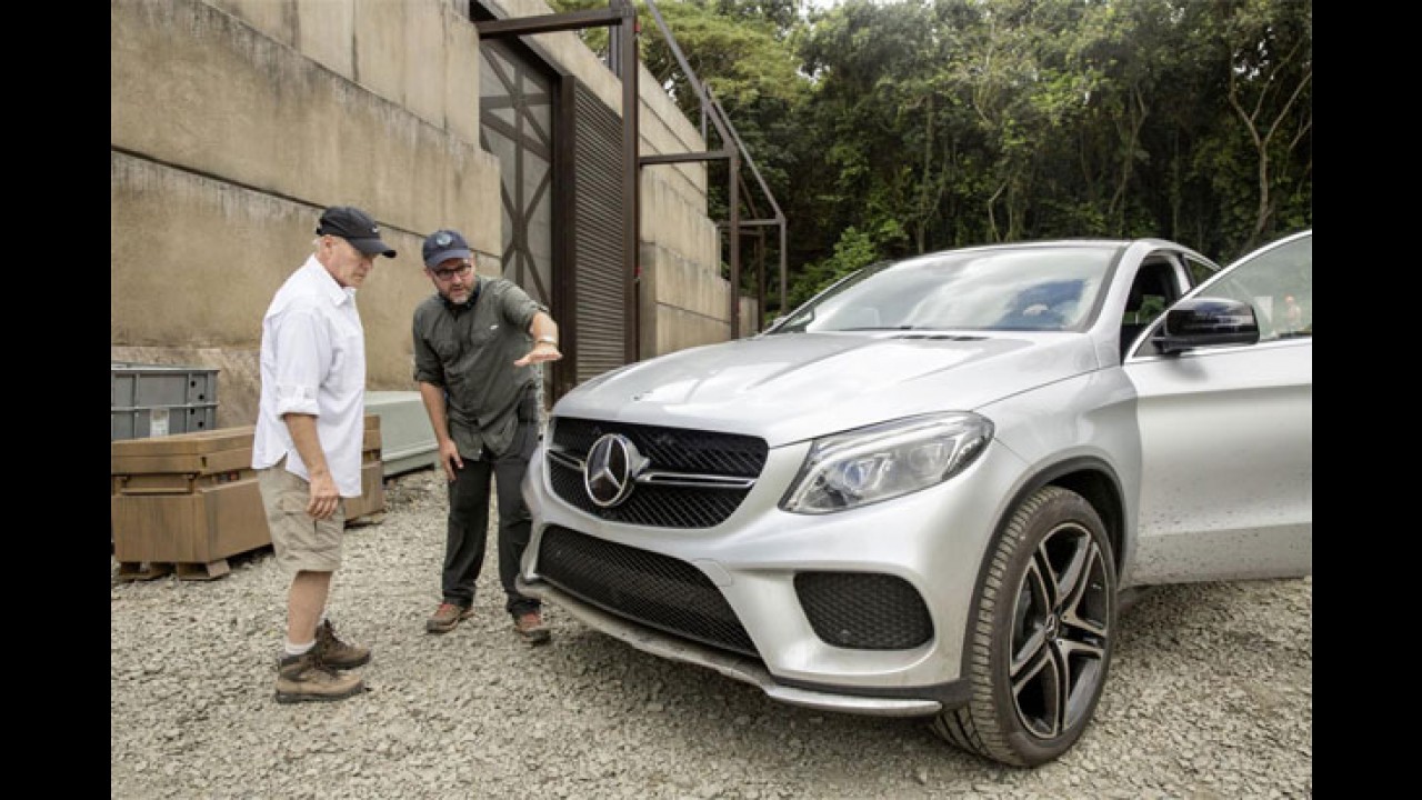 Recém-lançado, controverso Mercedes GLE estará no novo filme Jurassic World