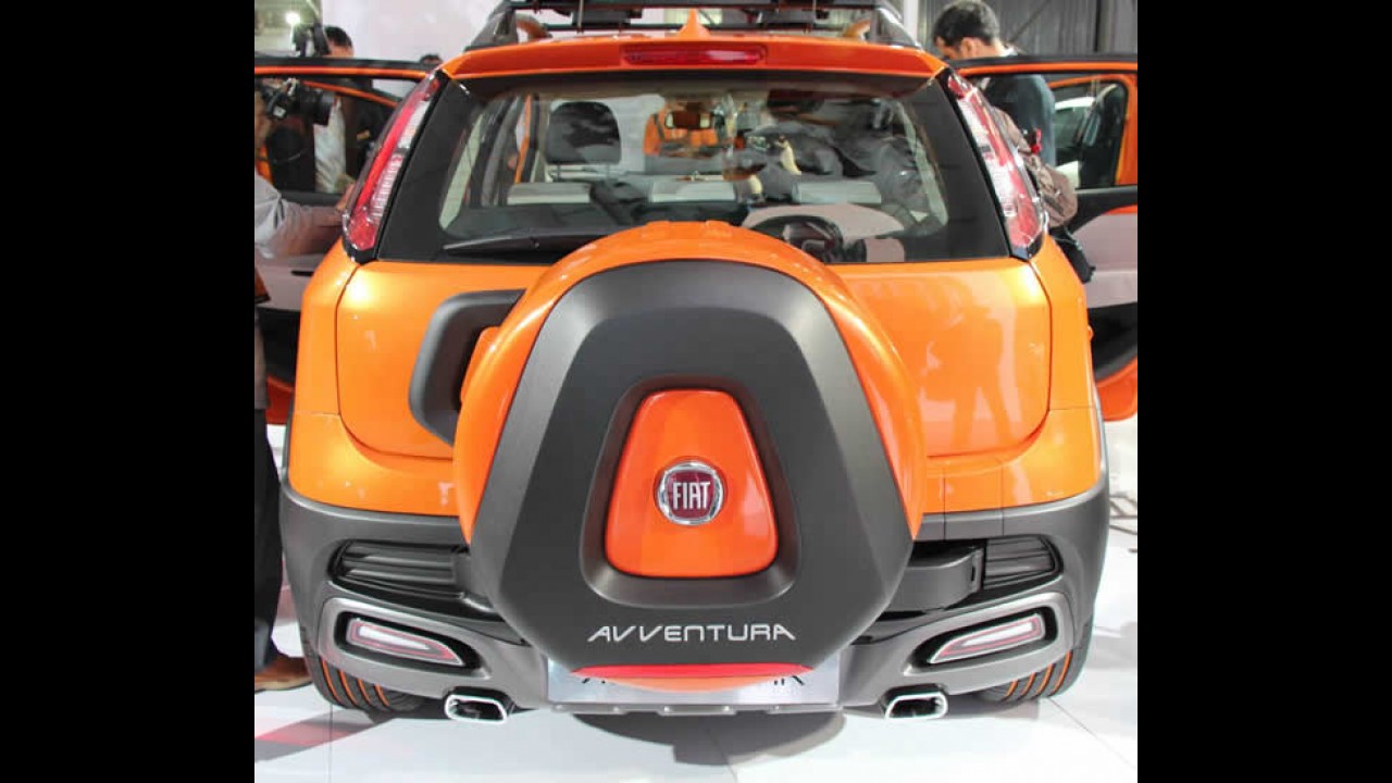 Conceito Fiat Punto Avventura é apresentado na Índia