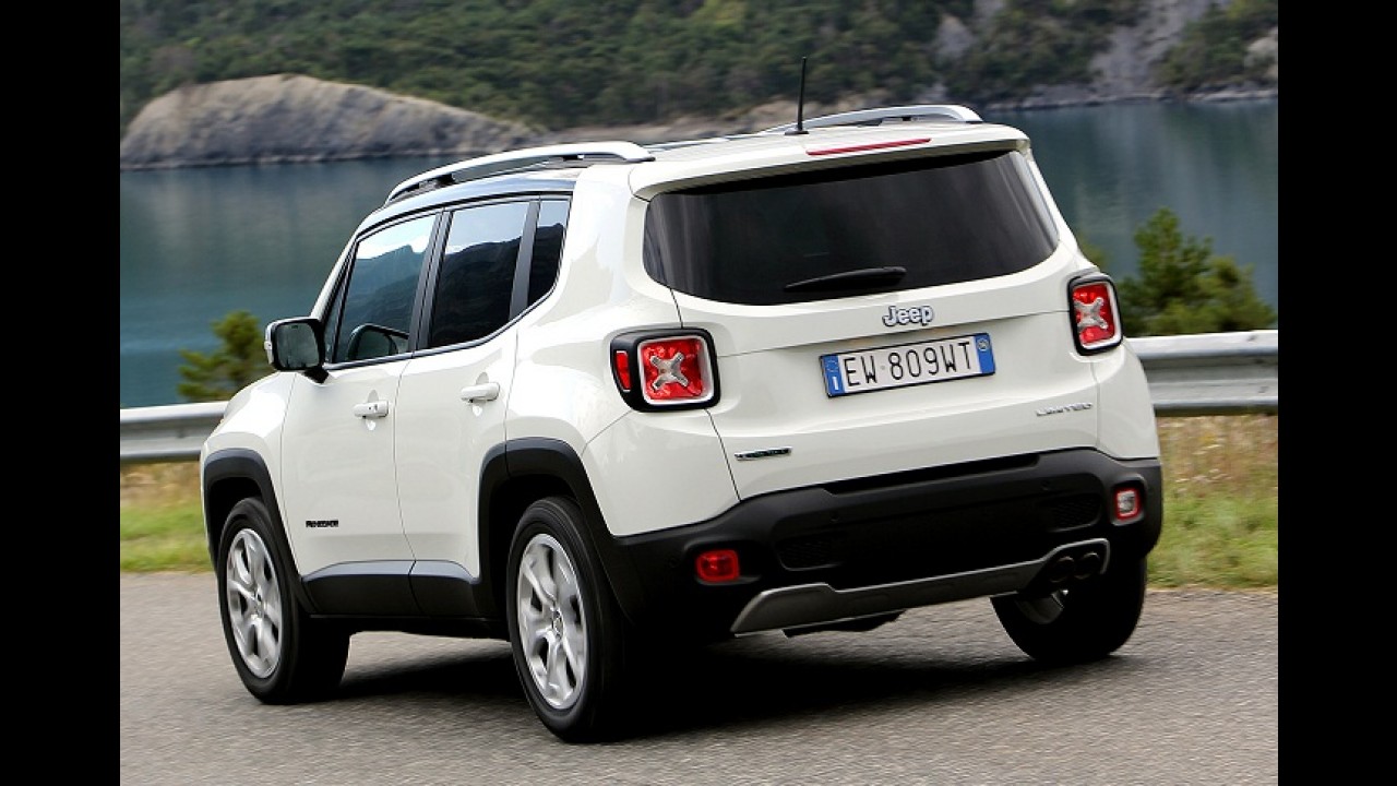 Jeep Renegade custará entre R$ 61.050 e R$ 101.200 na Europa