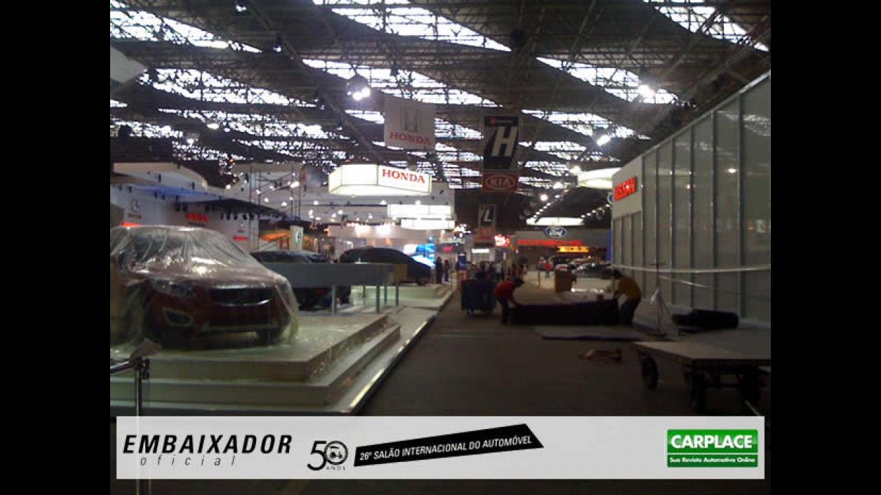 Salão do Automóvel: Time de cinco mil pessoas trabalham nos bastidores