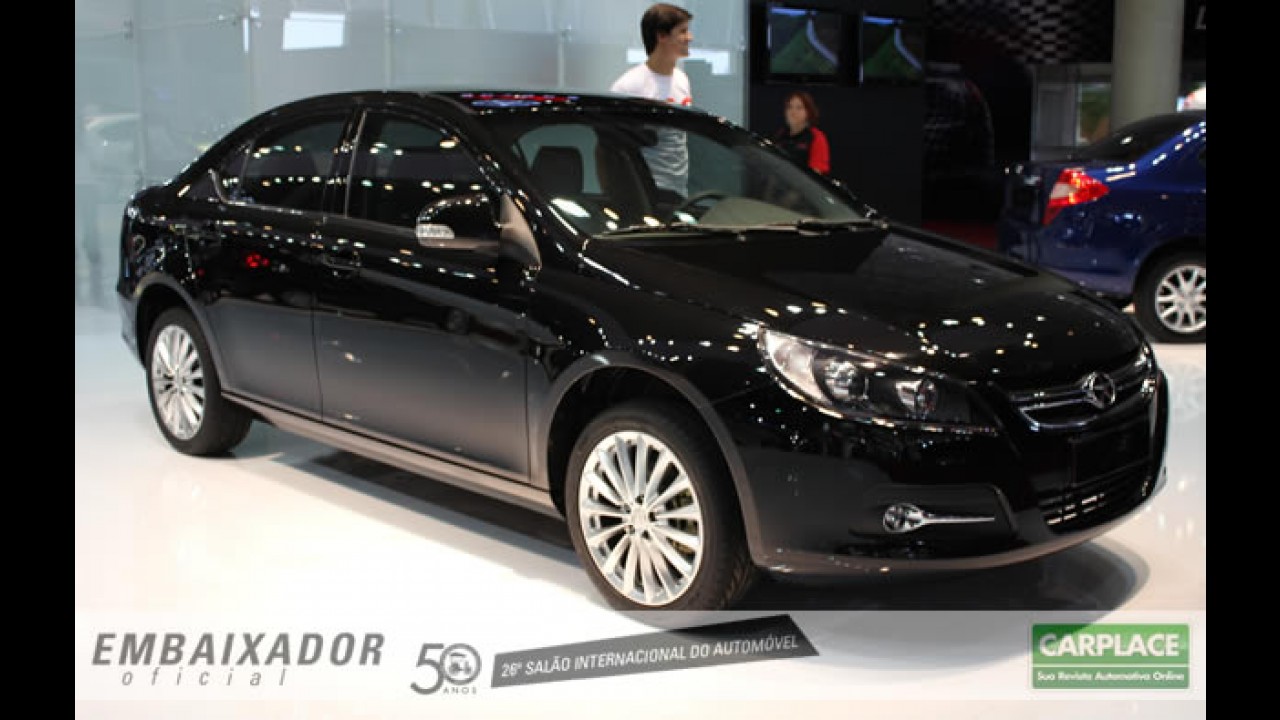 Salão do Automóvel: Sedan JAC J5 chega ao Brasil completo por R$ 53.900