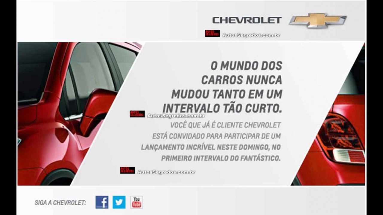 Flagra: GM nega lançamento, mas Tracker pode ser apresentado já neste fim de semana