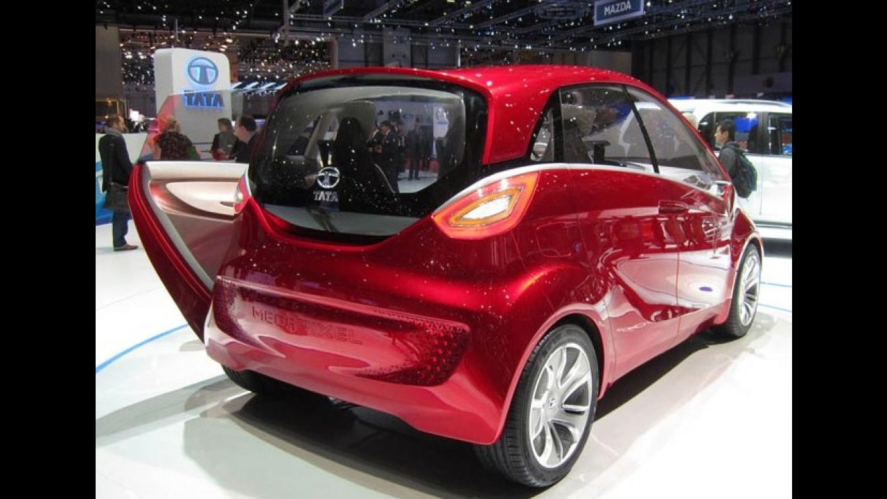 Tata Megapixel Concept é apresentado no Reino Unido - Consumo pode chegar a 120 km/l