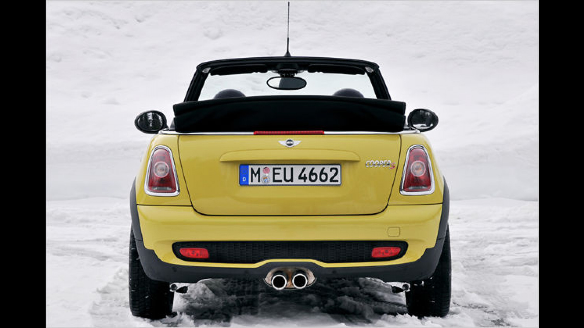 Der Mini Ein Wintermärchen Das Neue Cabrio Im Schnee