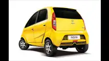 Start für den Tata Nano