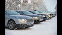 Bentley wagt sich aufs Glatteis