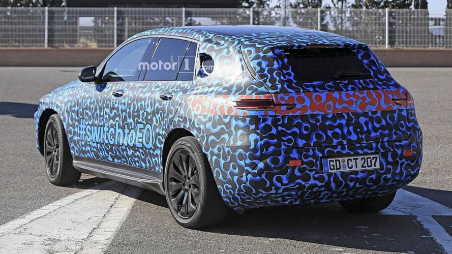 2019 Mercedes EQ C spy photo