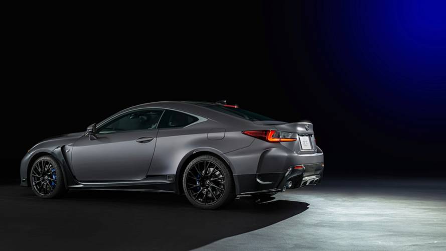 Lexus'un F Versiyonlarının 10.Yılına Özel RC F Coupe