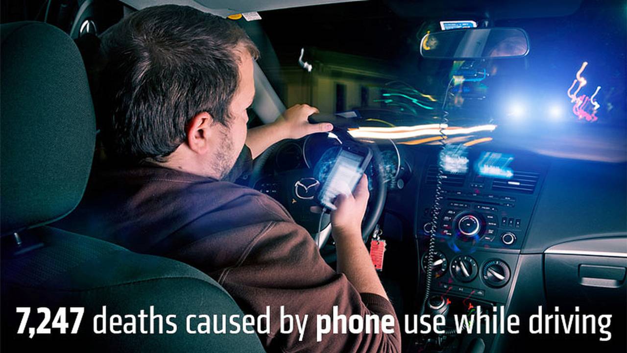 7,247 deaths caused by phone use while driving