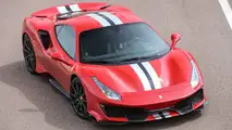 Ferrari 488 Pista, prova sul circuito di Fiorano
