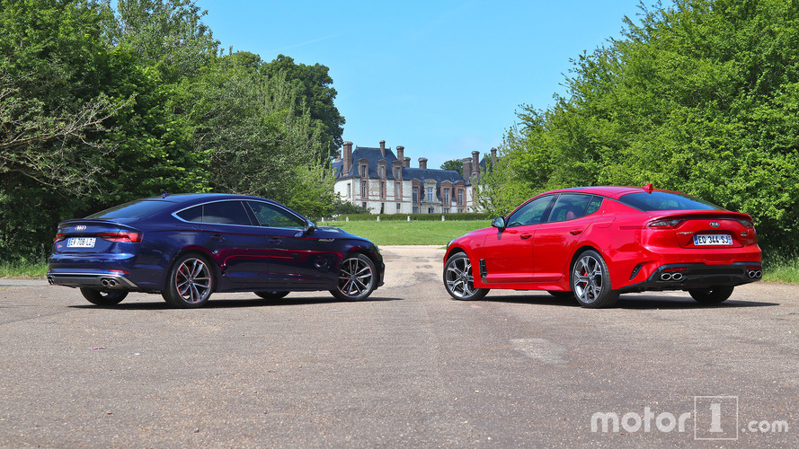 Essai comparatif - Kia Stinger GT / Audi S5 Sportback (2018)