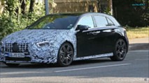 2020 Mercedes-AMG A45 screenshot from spy video