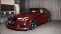 BMW M550i xDrive Aventurine Red